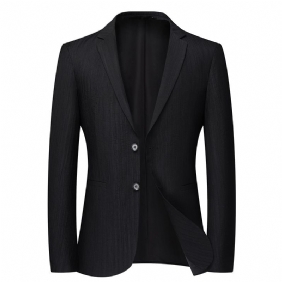 Blazer Herre Bankett Slank Elastisk Lettstelt To Knapper